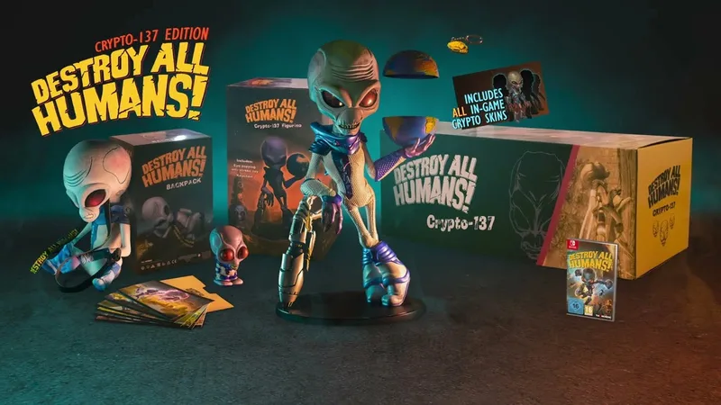 Destroy All Humans! Crypto-137 Edition van THQ Nordic, Nintendo Switch – cover