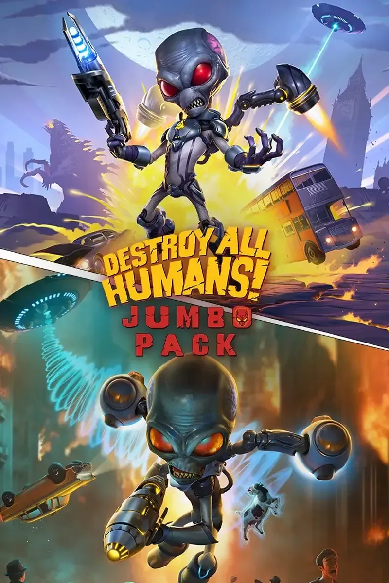 Destroy All Humans! – Jumbo Pack by THQ Nordic – cover