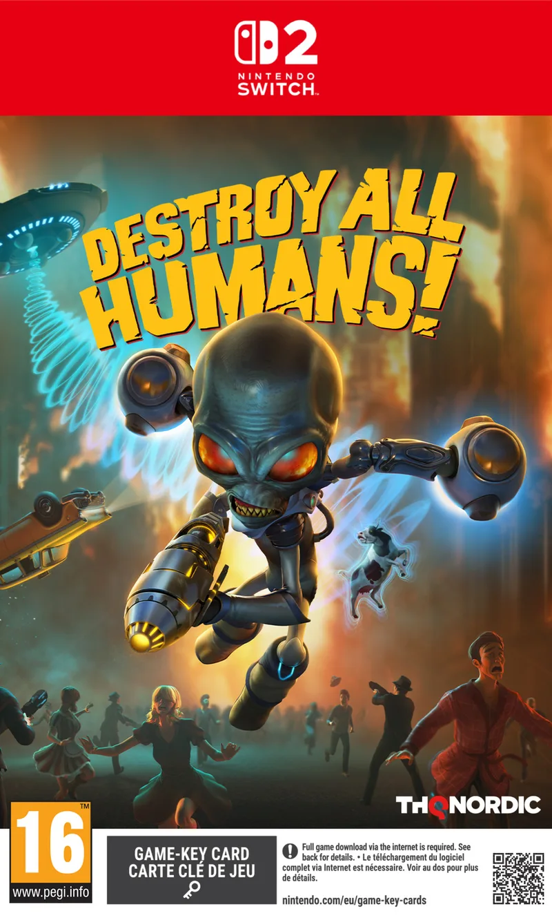 Destroy All Humans! by THQ Nordic, Nintendo Switch 2 – cover