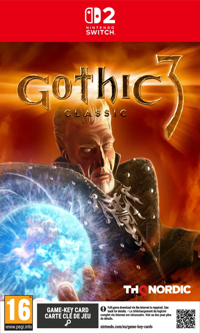 Gothic 3 Classic de THQ Nordic, Nintendo Switch 2 – jaquette