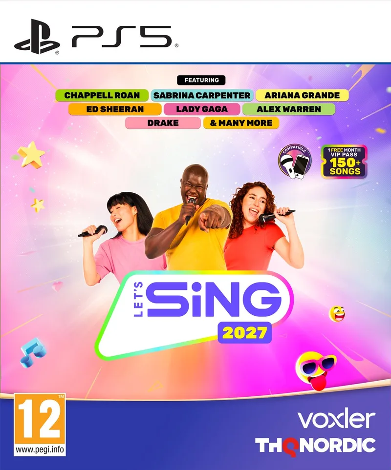 Let's Sing 2027 - Solus van THQ Nordic, PS5 – cover