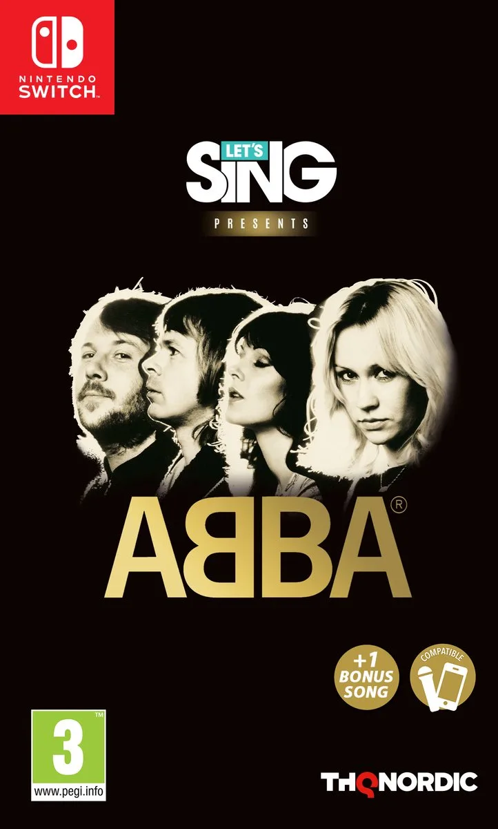Let's Sing ABBA - Solus - 32 ABBA Nummers van THQ Nordic, Nintendo Switch – cover