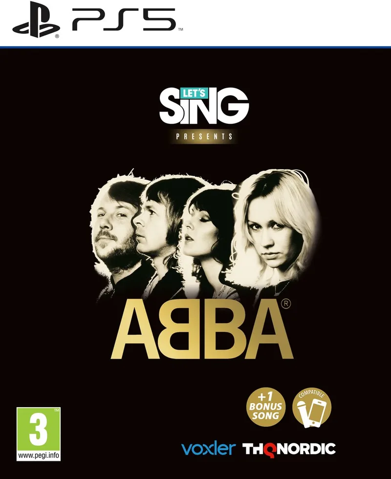 Let's Sing ABBA - Solus - 32 ABBA Nummers van THQ Nordic, PS5 – cover