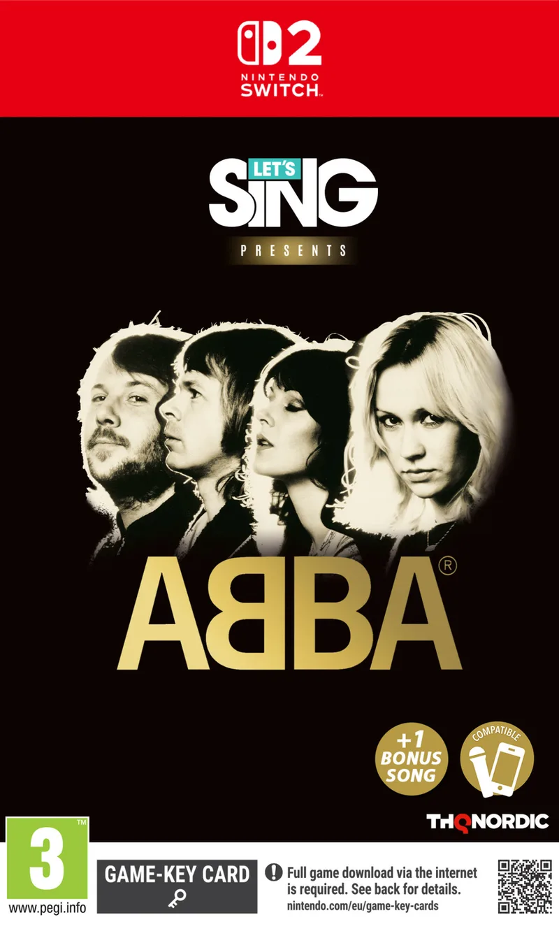 Let's Sing ABBA - Solus van THQ Nordic, Nintendo Switch 2 – cover