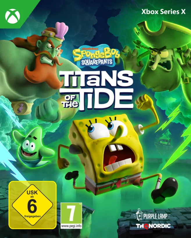 Spongebob - Titans of the Tide by THQ Nordic, Xbox Series X | S – cover