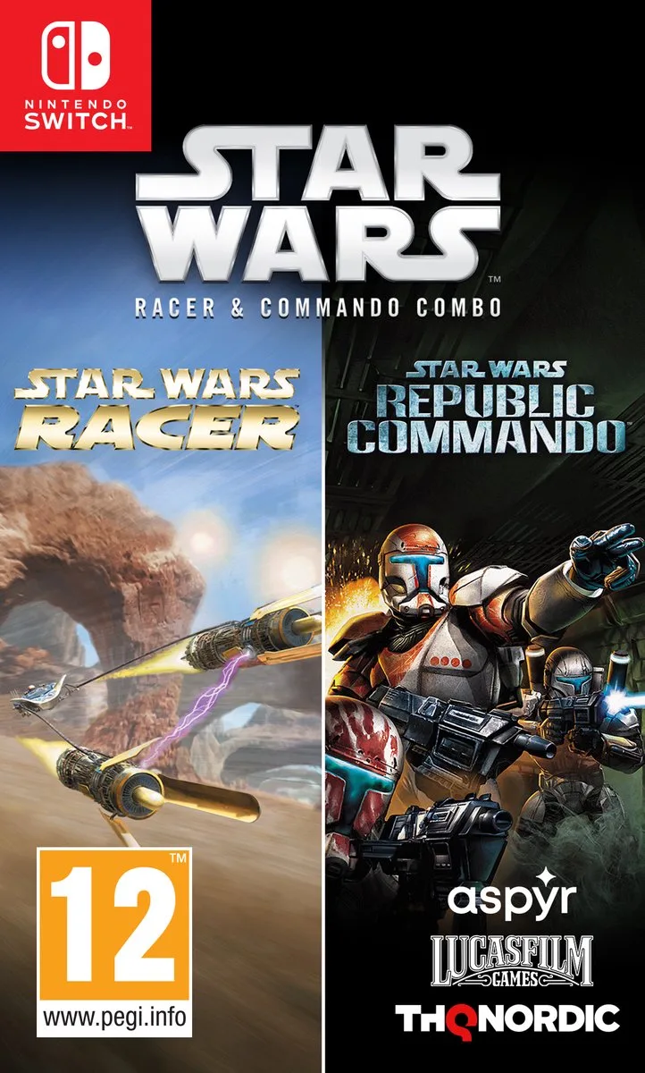 Star Wars: Episode I Racer & Republic Commando Collection van THQ Nordic, Nintendo Switch – cover