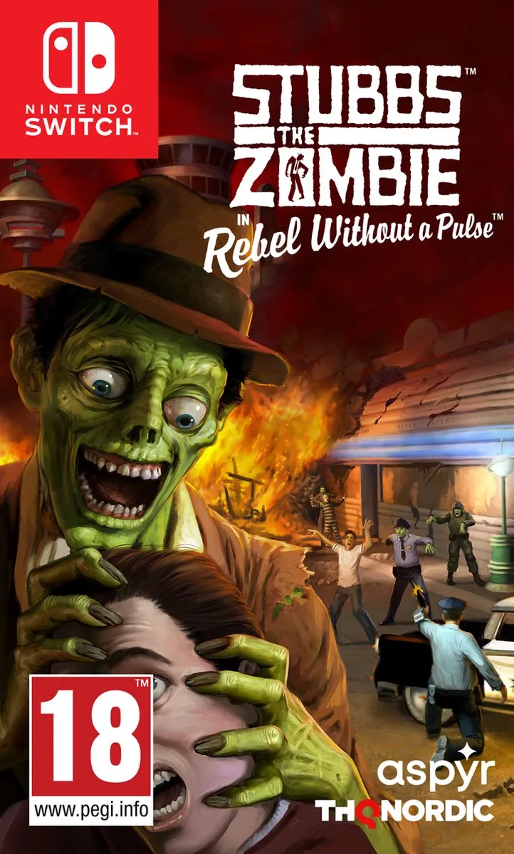 Stubbs the Zombie - Rebel Without a Pulse by THQ Nordic, Nintendo Switch – cover