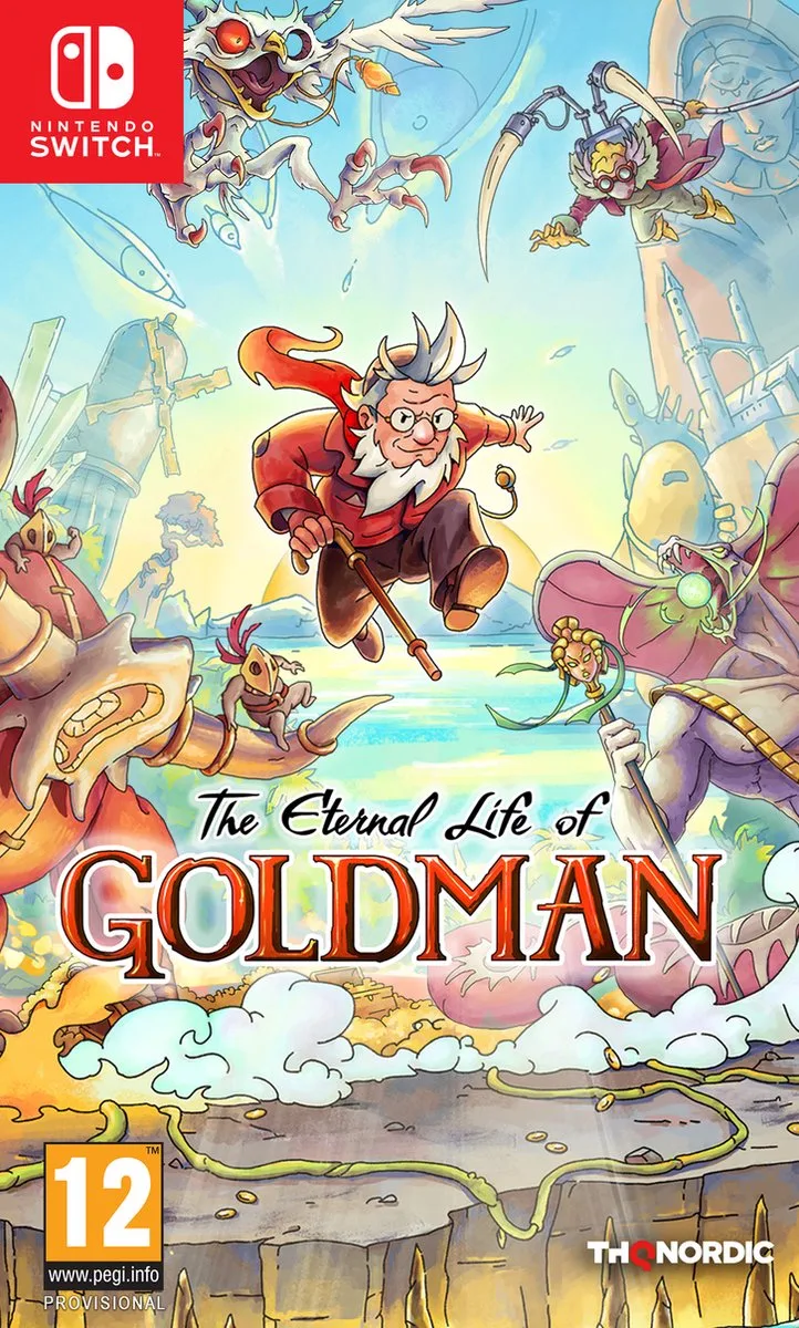 The Eternal Life of Goldman van THQ Nordic, Nintendo Switch – cover