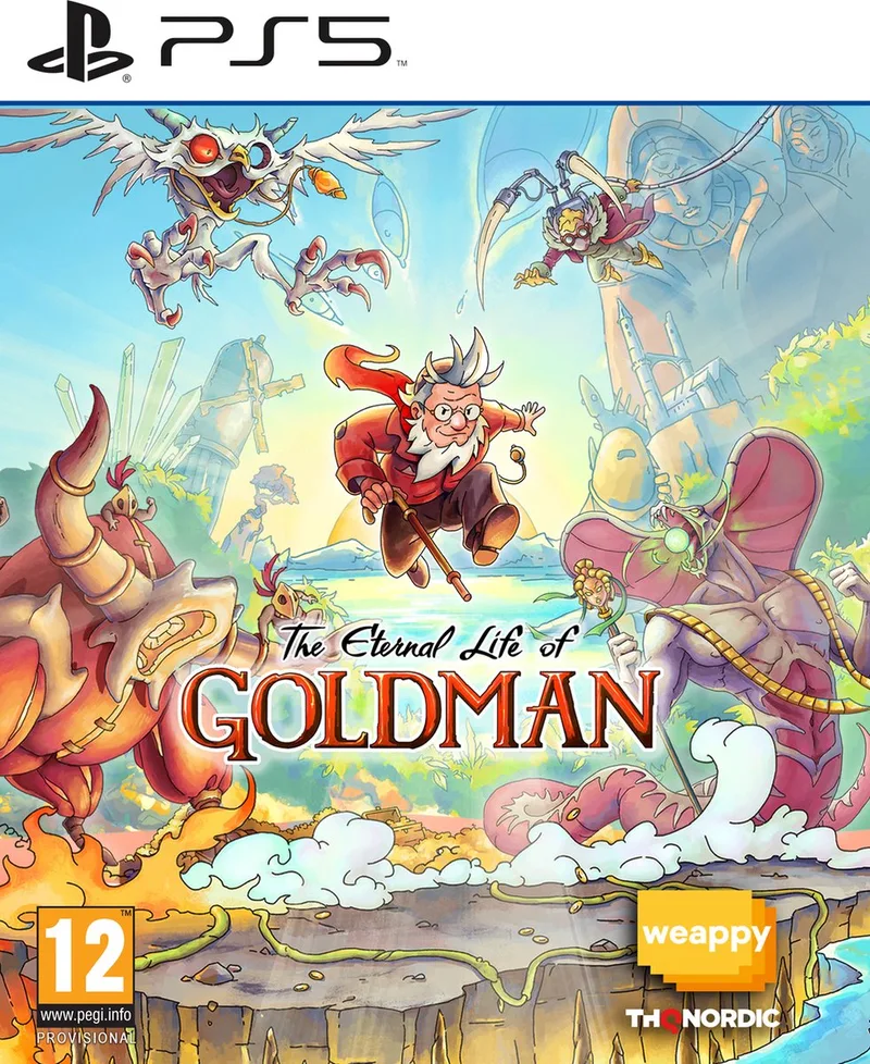 The Eternal Life of Goldman van THQ Nordic, PS5 – cover