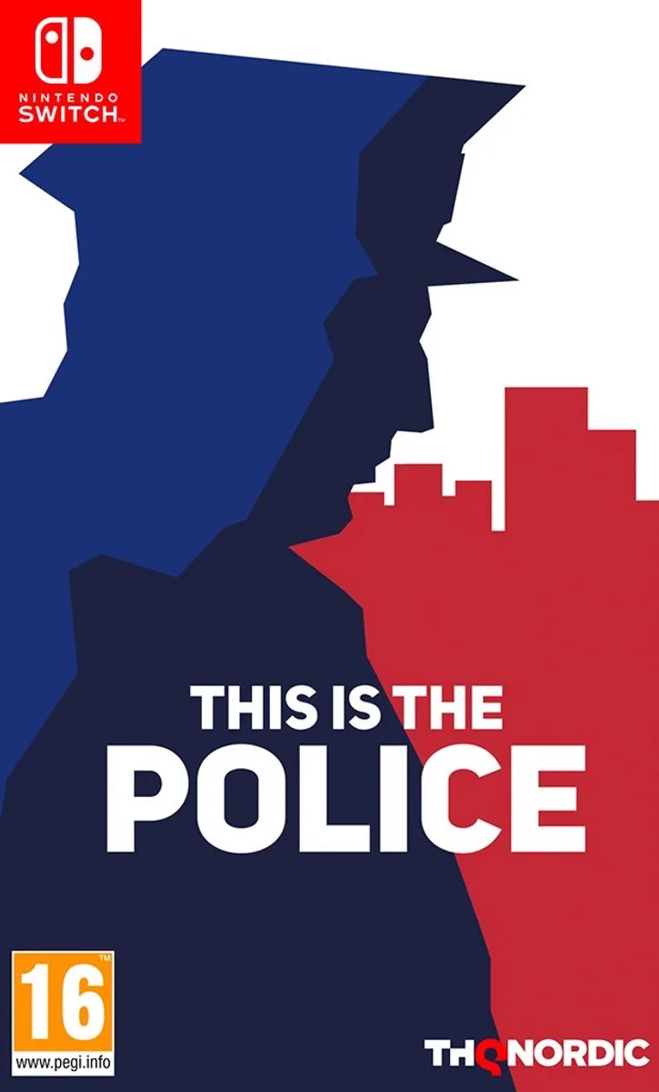 This is the Police de THQ Nordic, Nintendo Switch – jaquette