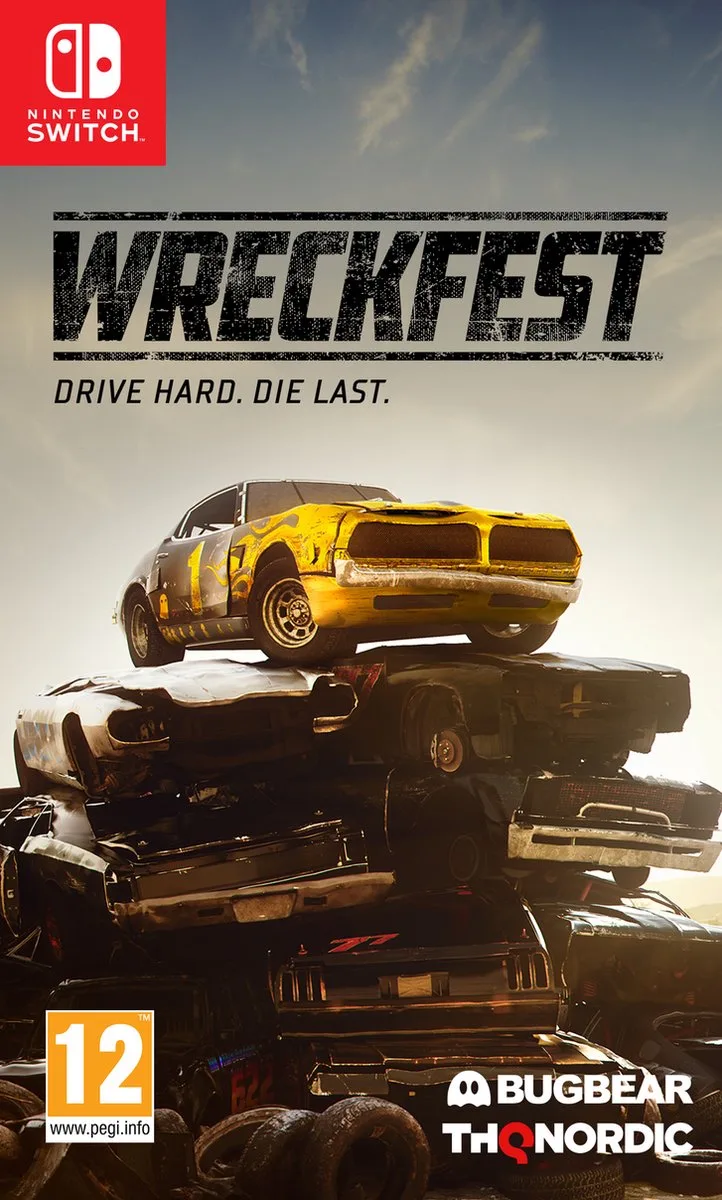 Wreckfest van THQ Nordic, Nintendo Switch – cover