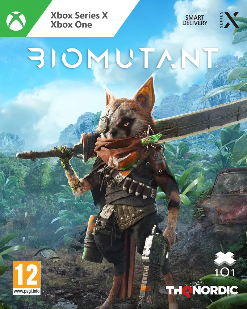 Xbox One Video Game Just For Games Biomutant by THQ Nordic, Xbox Series X | S – cover