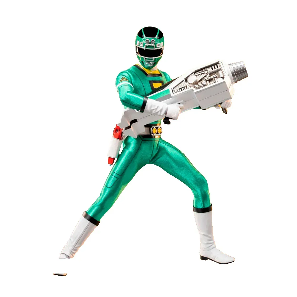 Green Turbo Power Ranger Figuur 30 Cm van Threezero – cover