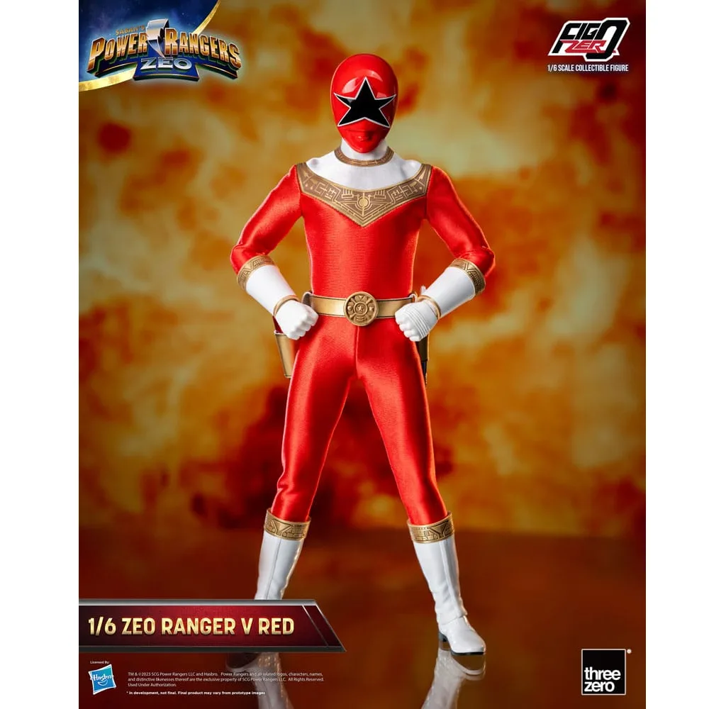 Power Rangers FigZero Zeo Ranger V Red van Threezero – cover
