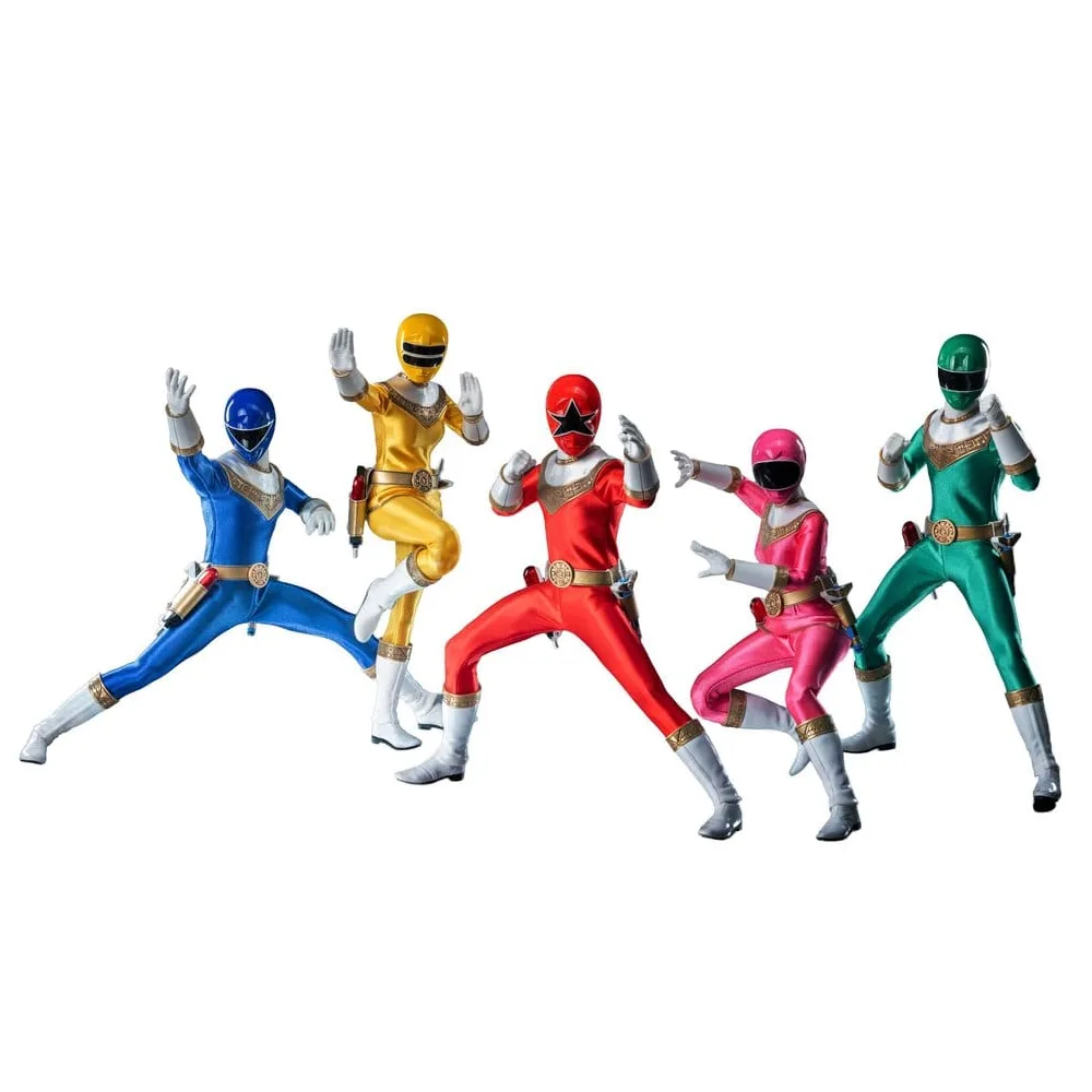 Power Rangers Zeo FigZero 5-Pack de Threezero – jaquette