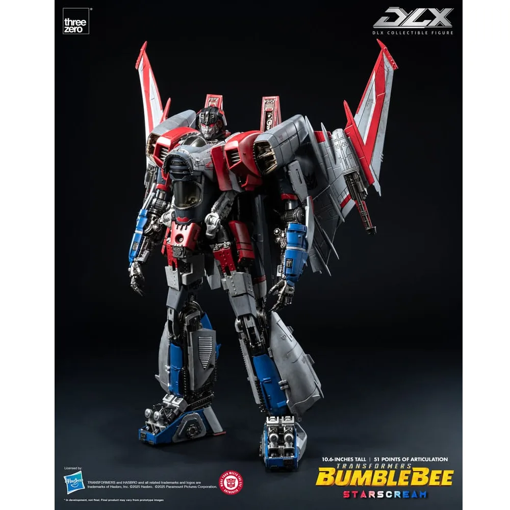 Transformers DLX Starscream by Threezero – cover
