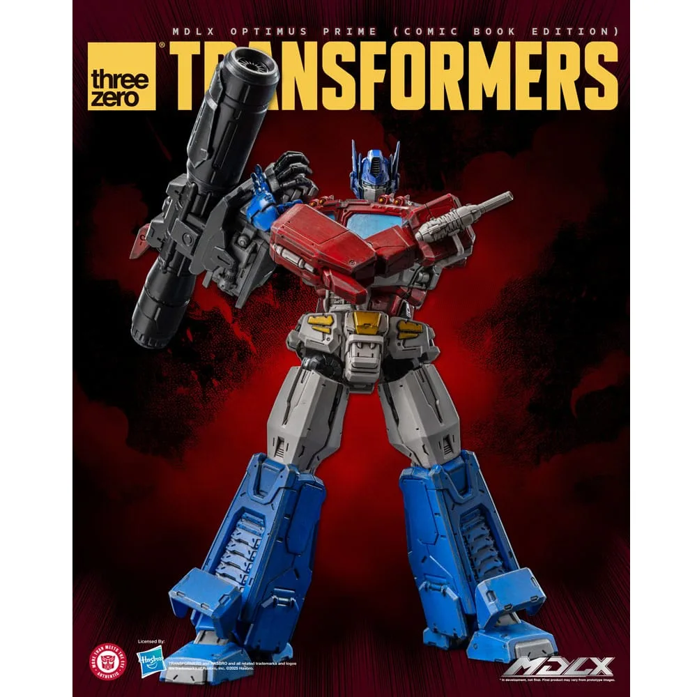 Transformers MDLX Optimus Prime (Comic Book Edition) fra Threezero – cover