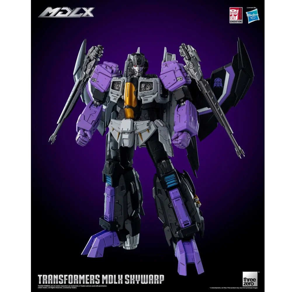 Transformers MDLX Skywarp 20cm fra Threezero – cover