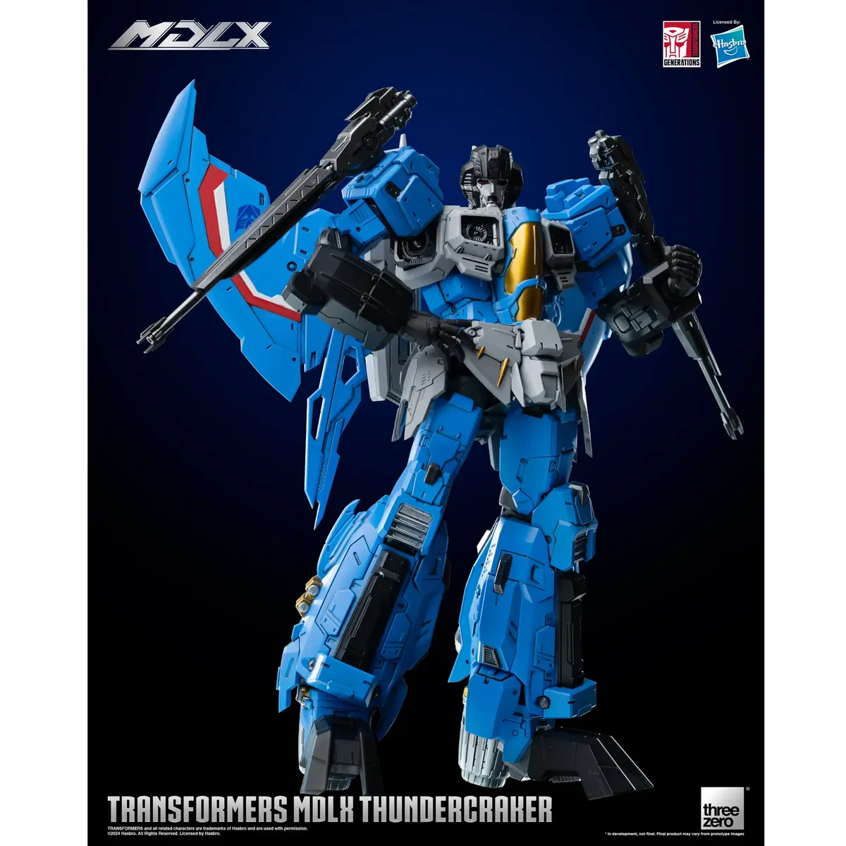 Transformers MDLX Thundercracker van Threezero – cover