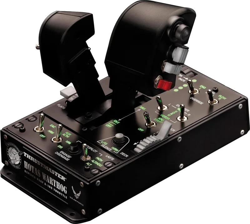 HOTAS Warthog Dual Throttles - Flight Control Systeem PC - Voor PC - metaal Throttle van Thrustmaster – cover