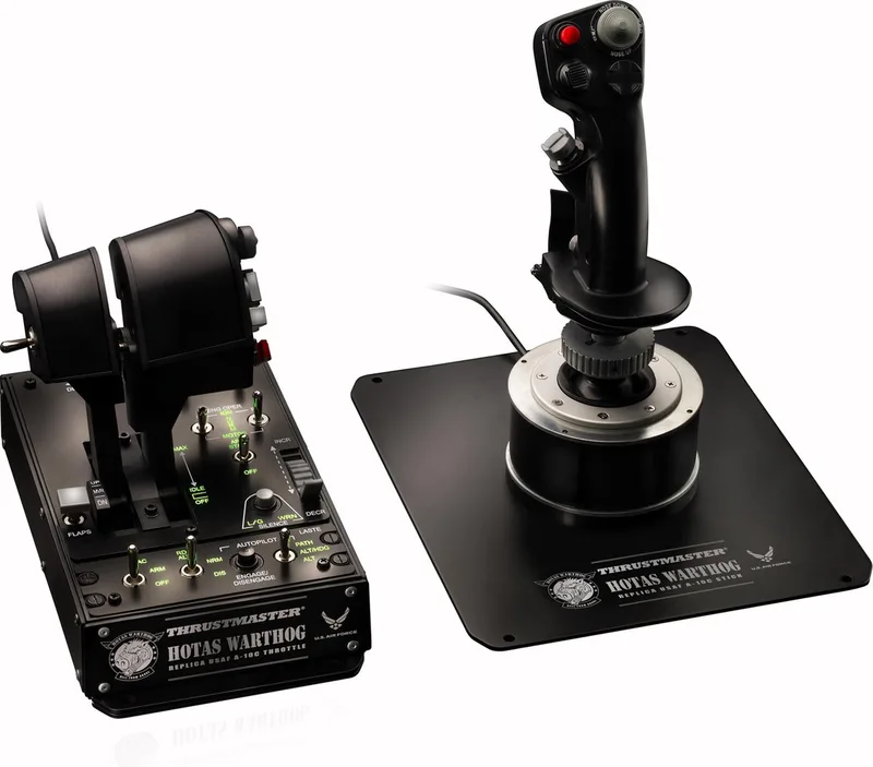 Hotas Warthog - Flight Control Systeem - Joystick en Throttle voor PC - metaal - voor PC by Thrustmaster – cover