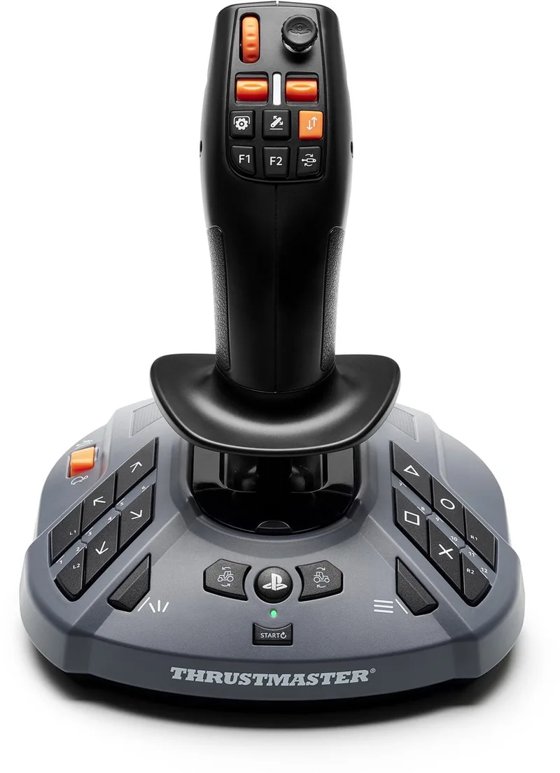 SimTask FarmStick - multifunctionele joystick voor Farming - voor PS5 en PC by Thrustmaster, Grey – cover