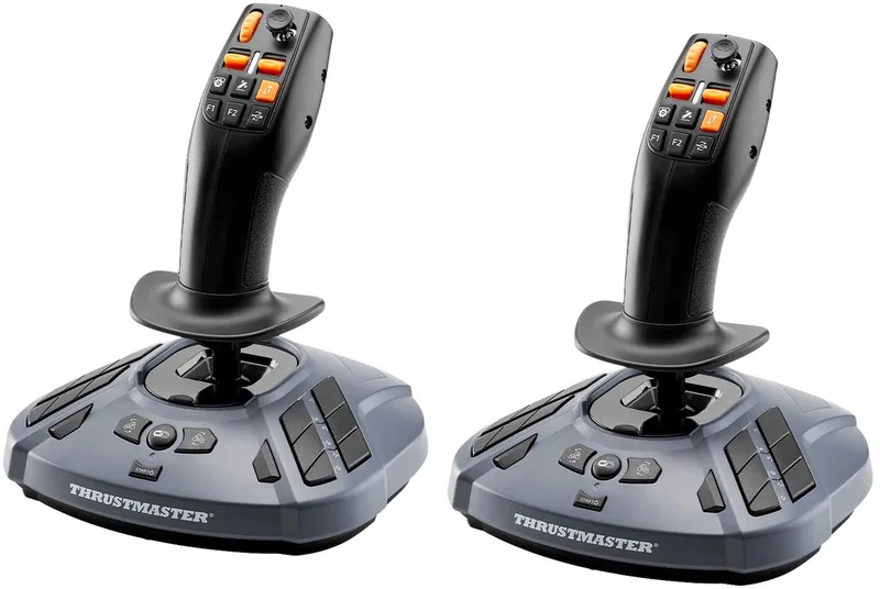 Simtask Farmstick Pack - Multifunctionele Joystick voor Farming and Trucking - PC by Thrustmaster, Duo – cover