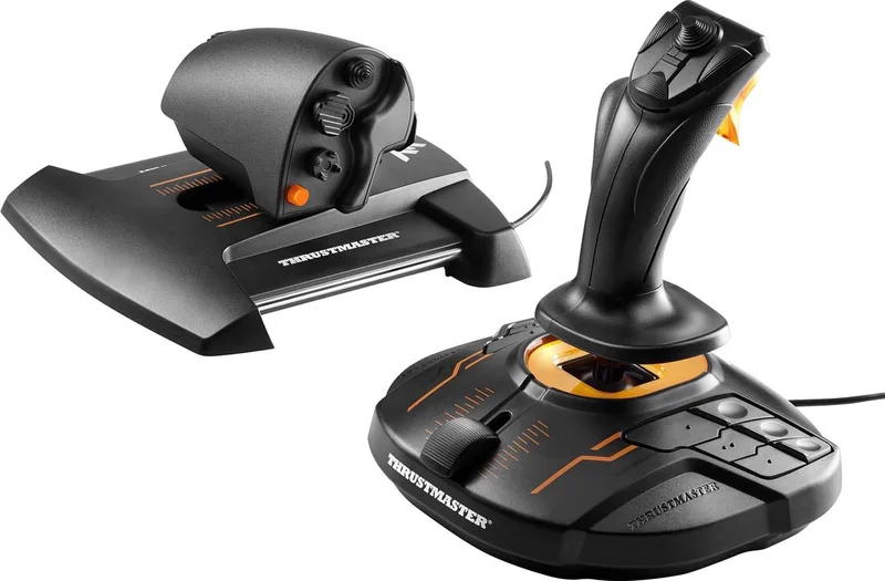 T.16000M FCS Hotas - Flight Control Systeem - Joystick en throttle - voor PC van Thrustmaster – cover
