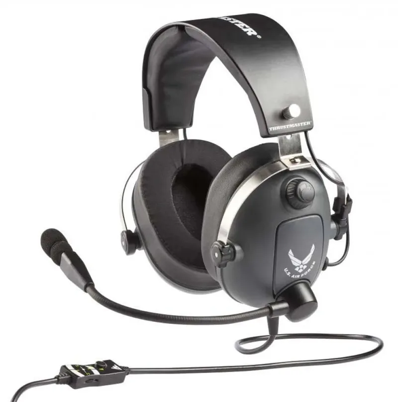 T.Flight U.S. Air Force Edition Gaming headset by Thrustmaster, Black – cover
