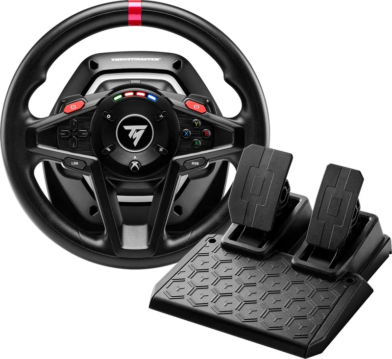 T128-X - Racestuur en Pedalen - Force Feedback & Magnetische Flippers - voor XBOX Series, PC - geschikt voor Forza Horizon 6 by Thrustmaster – cover