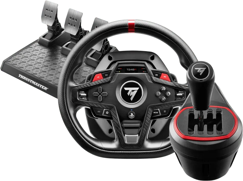 T248R PlayStation & PC + Thrustmaster TH8S Shifter by Thrustmaster – cover
