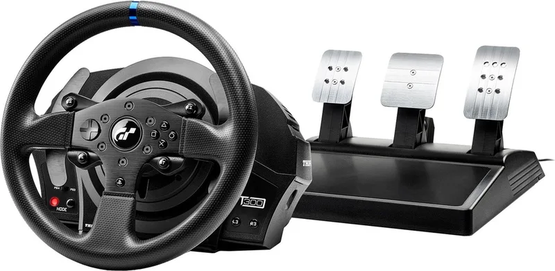 T300 RS GT Force Feedback Racestuur - Inclusief 3 Pedalen (T3PA) - Geschikt voor PS5 / PS4 / PC - 3,9 Nm - Geschikt voor Forza Horizon 6 van Thrustmaster – cover