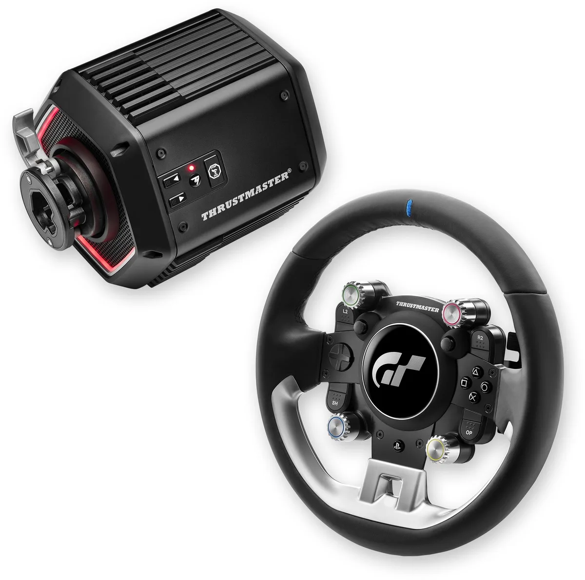 T818 Black Edition + GT Wheel Add-On + Raceline Pedals III LC – Direct Drive Sim Racing Set - PC van Thrustmaster – cover