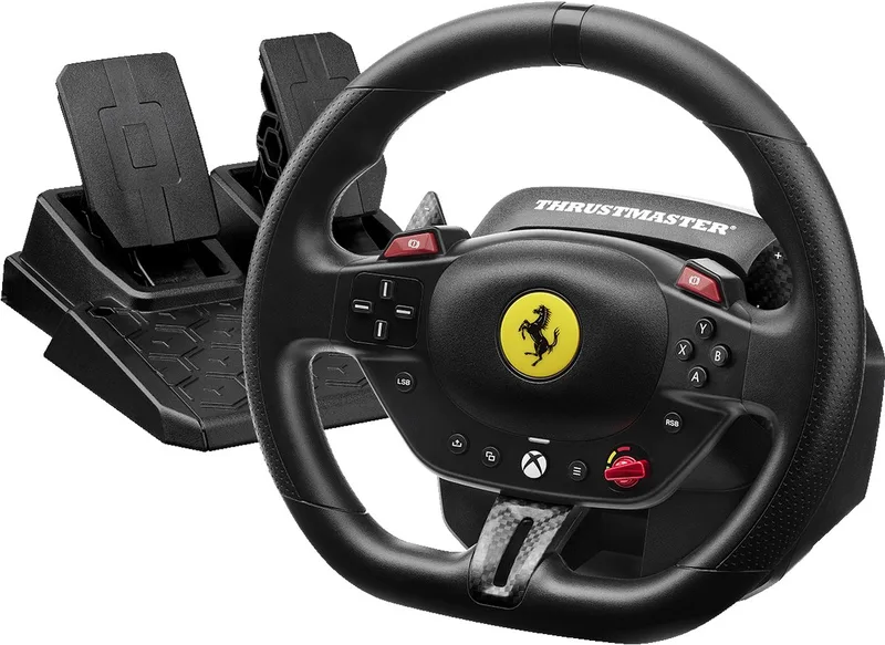 T98 Ferrari 296 GTS - Racestuur met pedalen voor XBOX Series en PC - geschikt voor Forza Horizon 6 by Thrustmaster – cover