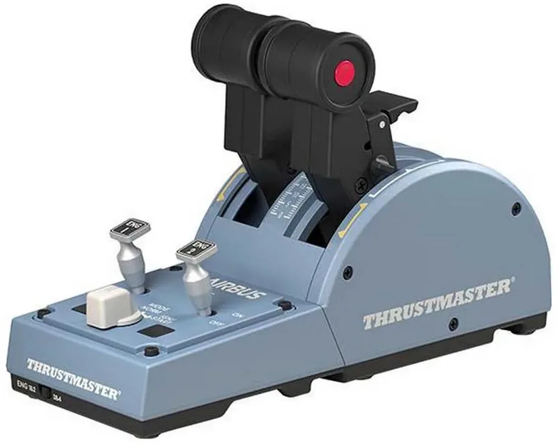 TCA Quadrant Airbus Edition - Throttle Quadrant - Replica Gashendel - PC - Inclusief H.E.A.R.T Magnetische Technologie - Officieel Airbus-gelicentieerd by Thrustmaster – cover