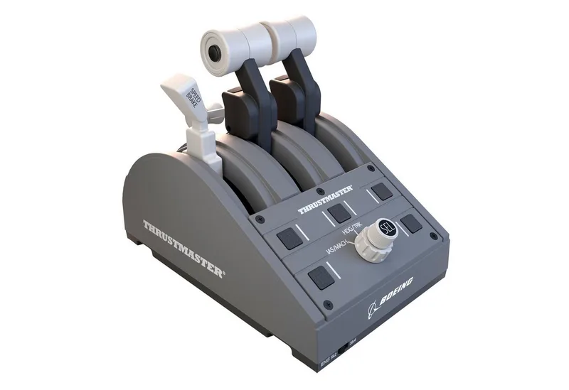 TCA Quadrant Boeing Edition Joystick van Thrustmaster, Grijs, Zwart – cover
