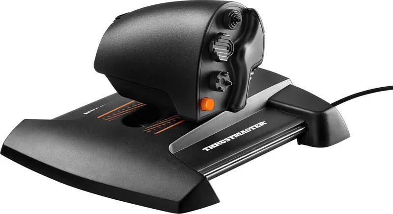 TWCS Throttle - Flight Control Systeem - 5-assige throttle met 14 knoppen - voor PC by Thrustmaster – cover