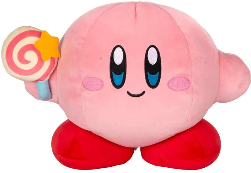 Kirby Pluche - Mocchi Mocchi Kirby with Invisible Candy de Tomy – jaquette