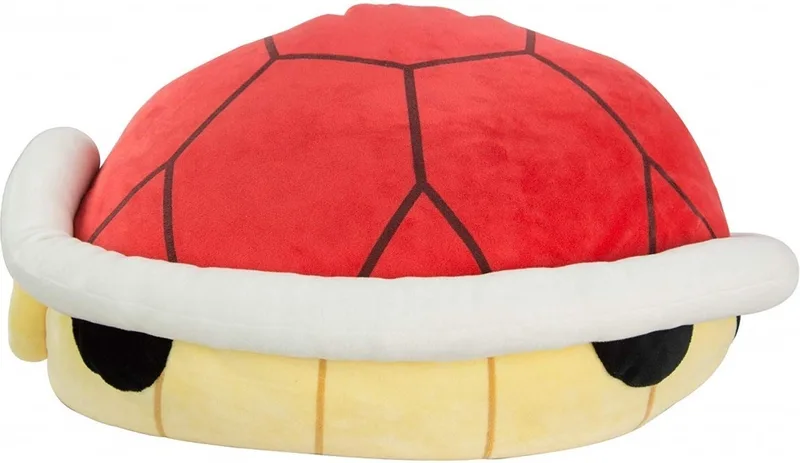 Mario Kart Pluche - Mocchi Mocchi Large Red Shell van Tomy – cover