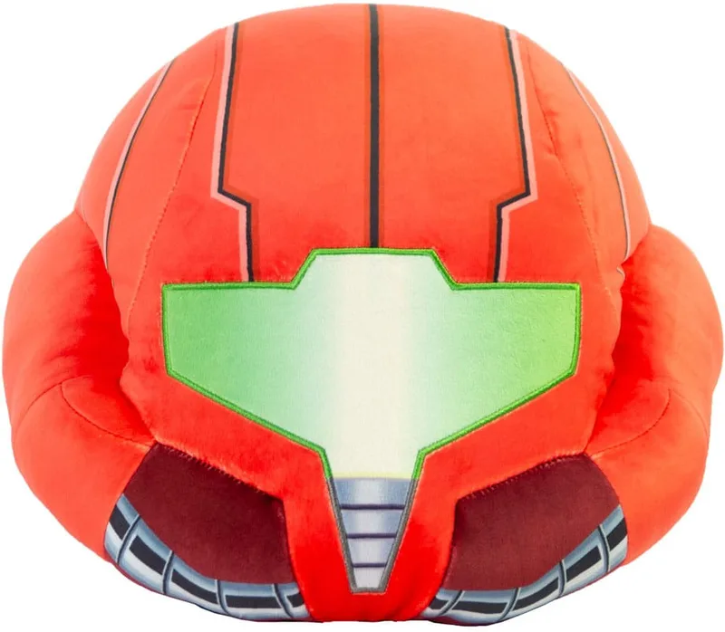 Metroid Pluche - Mocchi Mocchi Samus Helmet Mega Plush van Tomy – cover