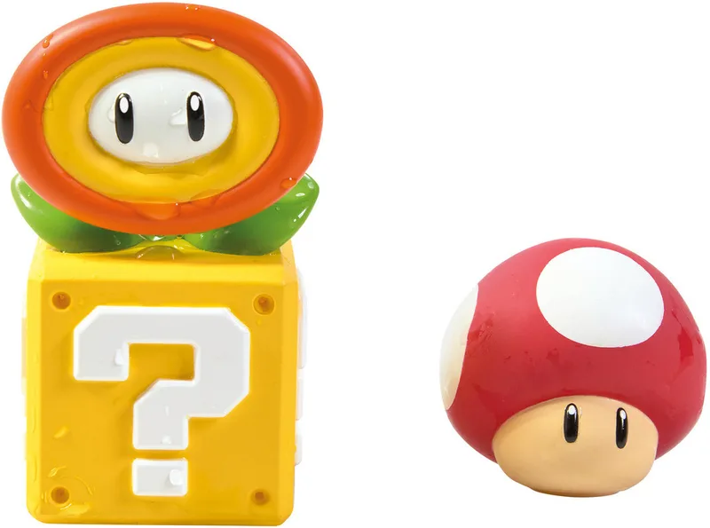 My Mario Squirters - Super Mushroom & Fire Flower by Tomy – cover
