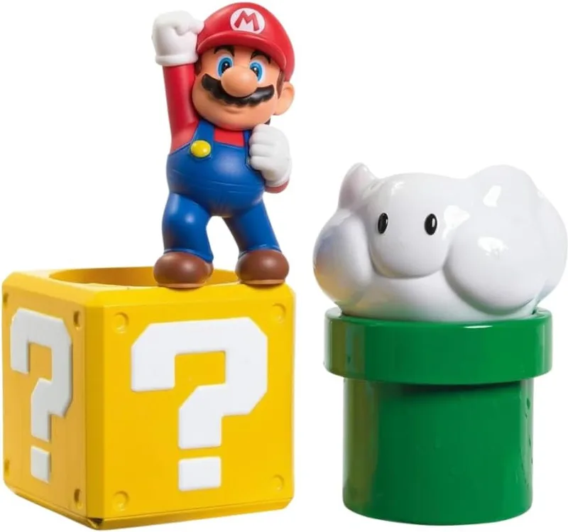 My Mario Toy Set - Pour & Nest by Tomy – cover