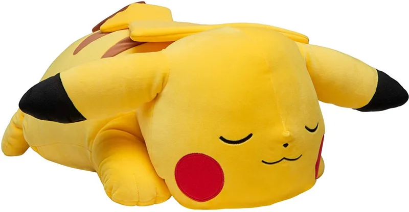 Pokemon Pluche - Sleeping Pikachu (45cm) van Tomy – cover