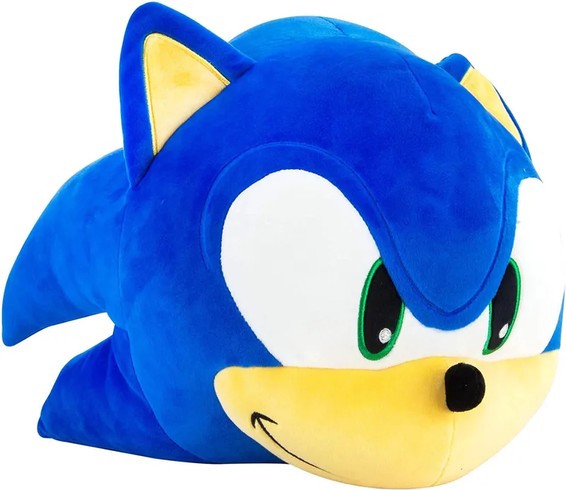 Sonic the Hedgehog Pluche - Mocchi Mocchi Large Sonic Head de Tomy – jaquette