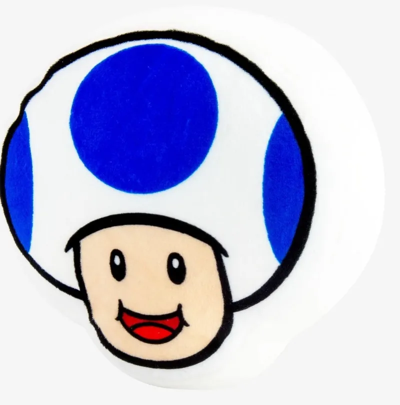 Super Mario Pluche - Mocchi Mocchi Blue Toad van Tomy – cover