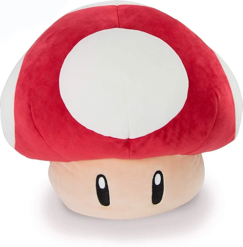 Super Mario Pluche - Mocchi Mocchi Large Mushroom van Tomy – cover
