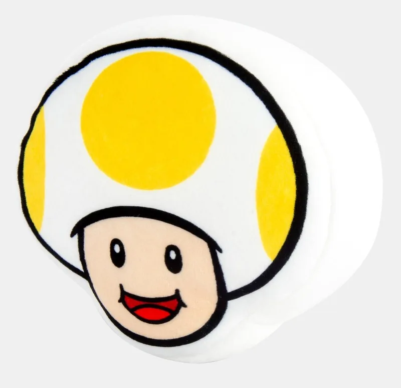 Super Mario Pluche - Mocchi Mocchi Yellow Toad van Tomy – cover