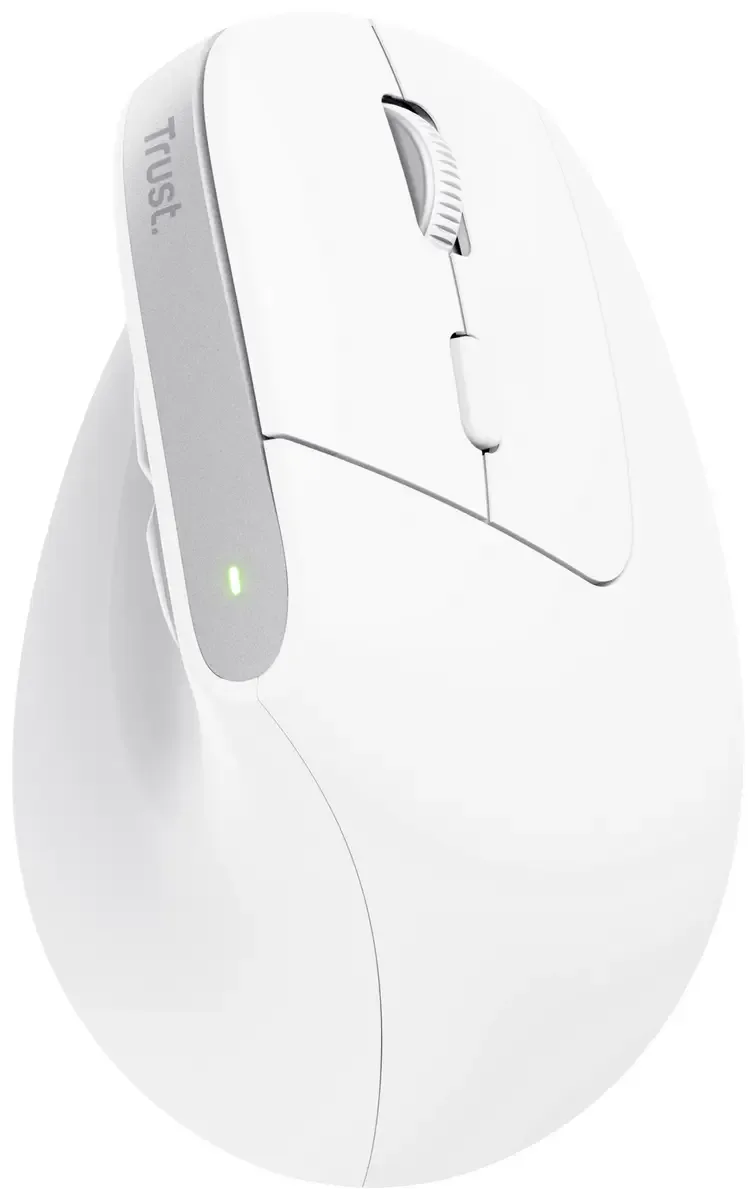Bayo+ - Ergonomische Muis - Verticaal - Draadloos by Trust, White – cover 2 of 2