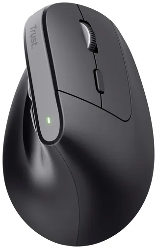 Bayo+ - Ergonomische Muis - Verticaal - Draadloos - Zwart by Trust, Black – cover 2 of 2