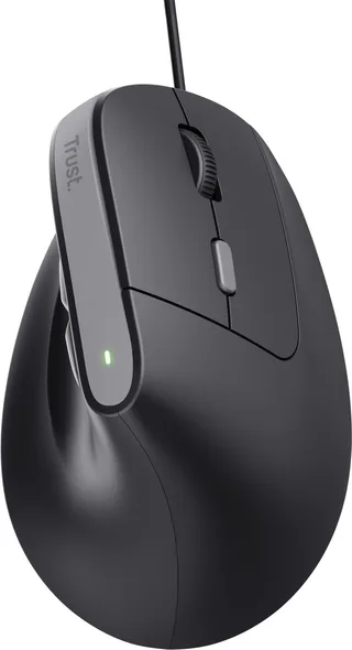 Bayo II - Ergonomische Muis - Verticaal - Bedraad van Trust, Zwart – cover 1 van 2